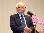 前任荻野鐵人理事長からは当院の更なる発展を期しての力強い挨拶を頂きました。
